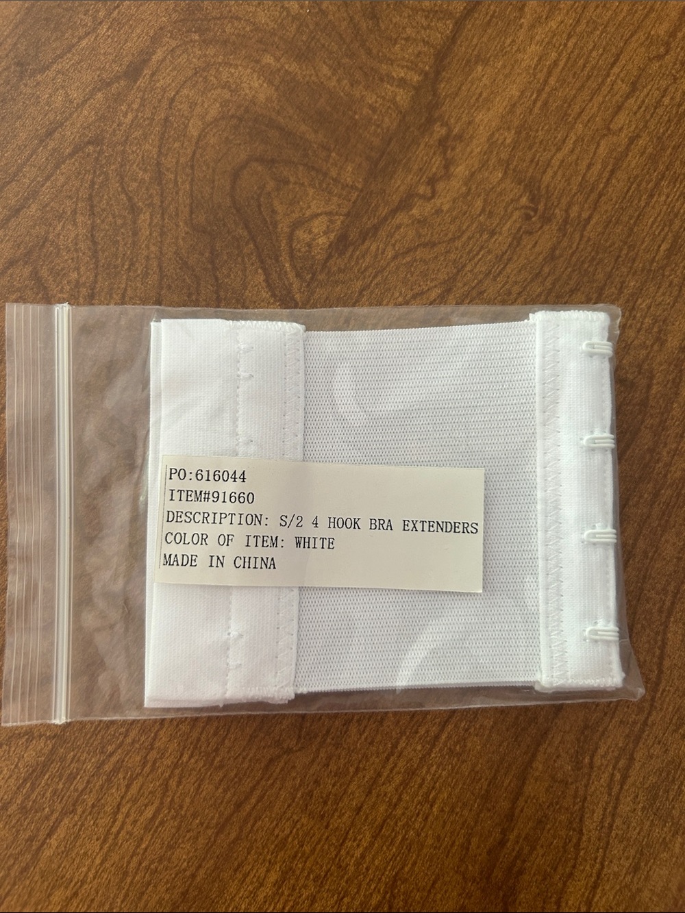 2-Pack White 4-Hook Bra Extenders